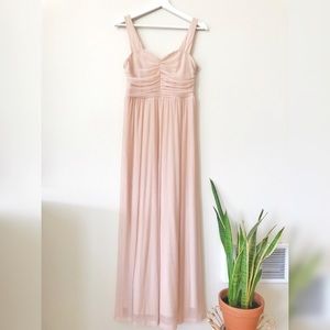 Blush Bridesmaid Dress